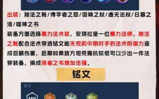 王者荣耀道士装备搭配_王者荣耀道士装备搭配最新