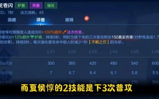 王者荣耀夏侯惇攻略_王者荣耀的夏侯惇怎么玩