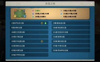 万国觉醒配件搭配表，万国觉醒配饰
