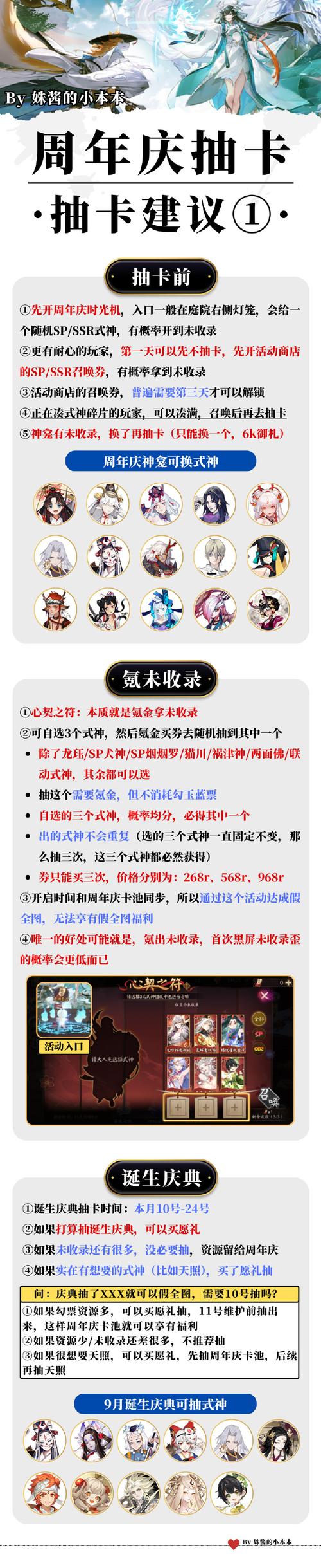 阴阳师周年庆抽卡攻略,阴阳师周年抽卡活动-第4张图片-ikk游戏 阴阳师周年庆抽卡攻略,阴阳师周年抽卡活动-第4张图片-ikk游戏