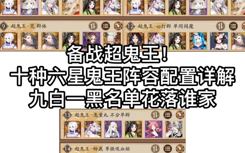 阴阳师女鬼鬼王搭配，阴阳师鬼王值得培养吗-第4张图片-ikk游戏